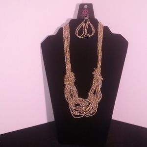 2pk. Paparazzi Accessories Necklace and Earrings Set